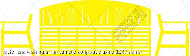 vector cnc vach ngan lan can cua cong sat plasma 1247